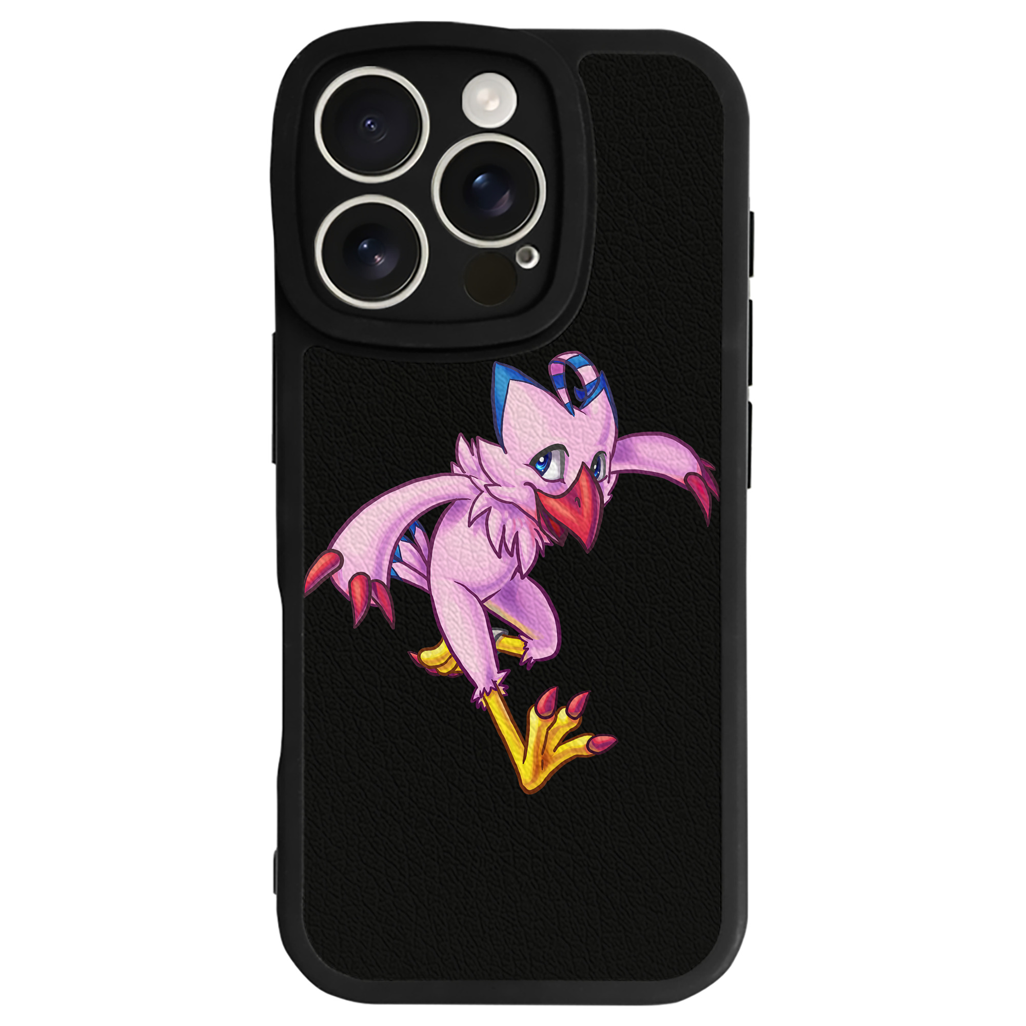 （画像用） Digimon デジタルモンスター/デジモン 【iPhone 16シリーズ対応】シリコンスマホケース（レザー調） 材質：シリコン